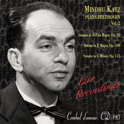Mindru Katz Plays Beethoven, Vol. 2